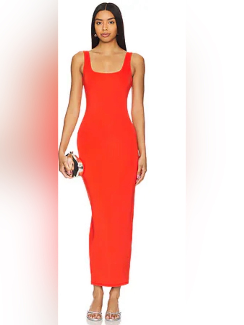 Good American for Revolve Sculpting Modern Tank Maxi Dress in Roma002 Size XL